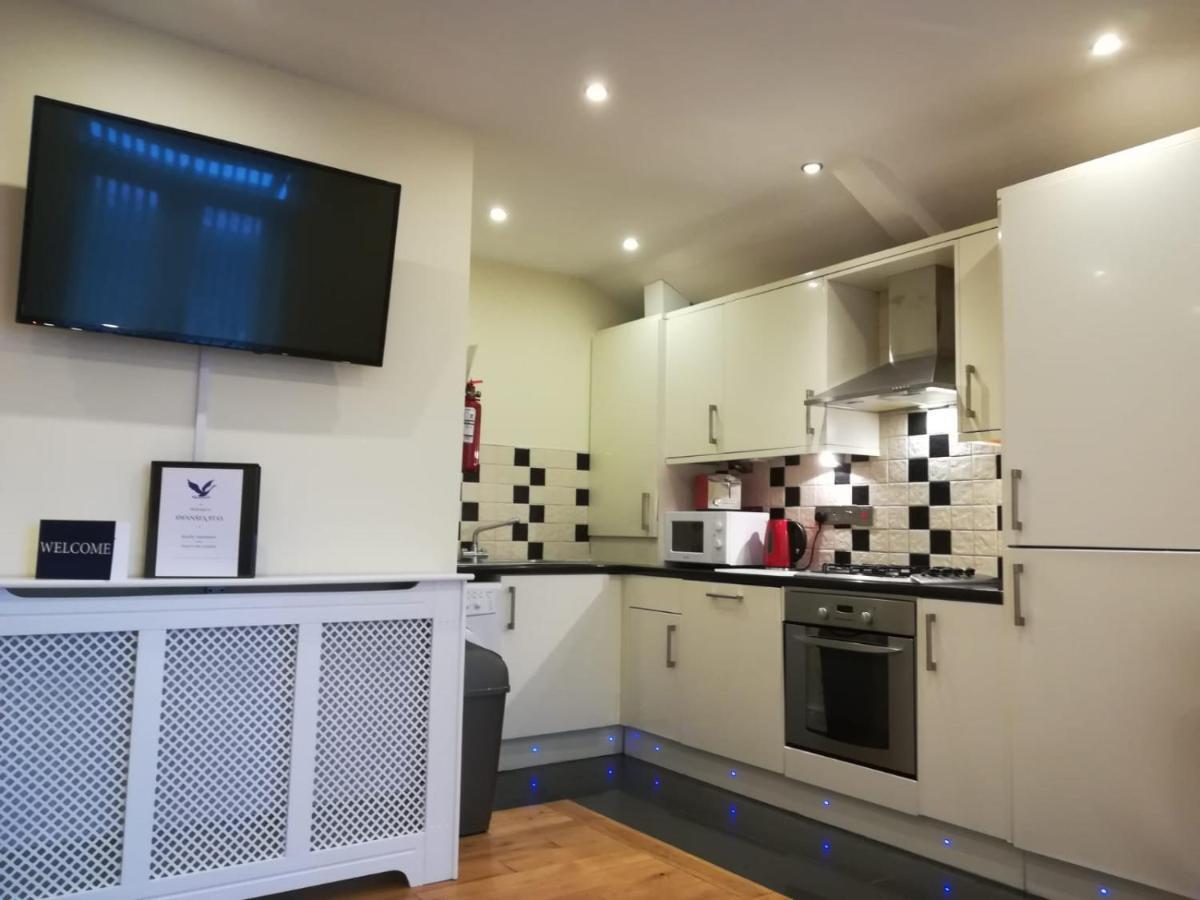 Bright, Modern 1 Bedroom Apartment, Uplands, Swansea Buitenkant foto